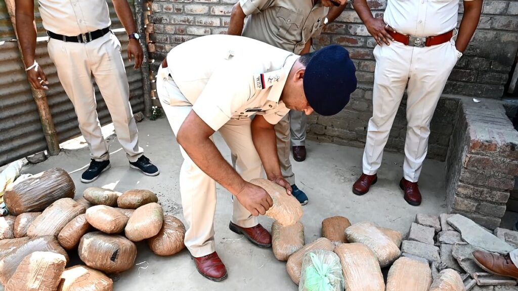 Police Raid Uncovers Large Ganja Stockpile in Hogalberia